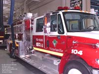 104 - 2004 International 4400 / Maxi M�tal pumper
